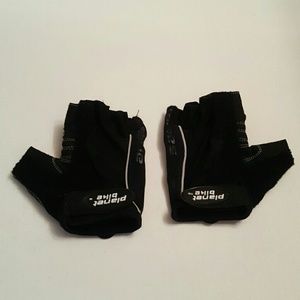 Planet Bike small biking gloves. Worn once